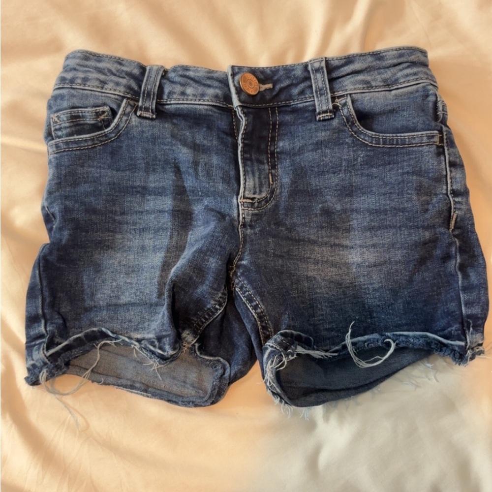 Kids Blue Denim Shorts